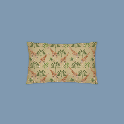 Giraffe Long Cushion Cover Cream Panda MANDAI WILDLIFE RESERVE