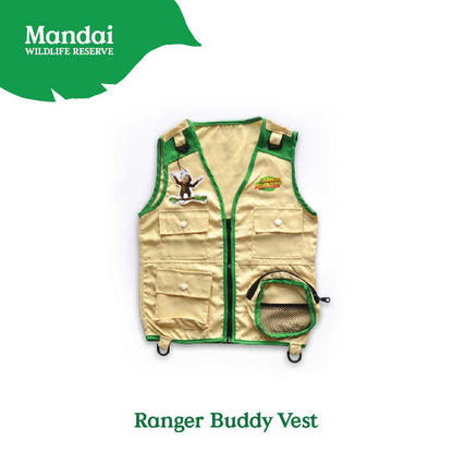 Ranger Buddies Kids Adult Vest MANDAI WILDLIFE RESERVE