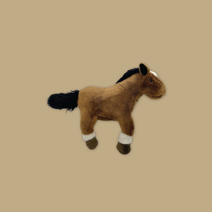Horse White Horse Fawn  Beanie Plush Toy MANDAI WILDLIFE RESERVE