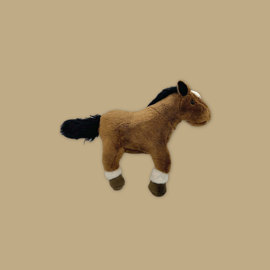 Horse White Horse Fawn  Beanie Plush Toy MANDAI WILDLIFE RESERVE