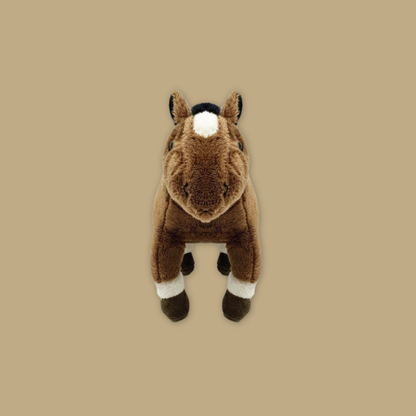 Horse White Horse Fawn  Beanie Plush Toy MANDAI WILDLIFE RESERVE