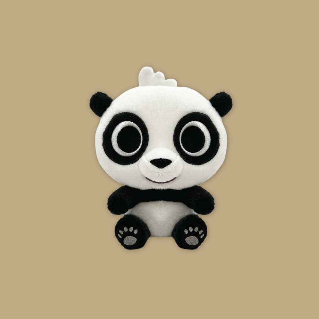 LeLe Kai Kai Jia Jia Plush Toy Stuffed Panda Realistic Details Textures Good Sleeping Buddy MANDAI WILDLIFE RESERVE