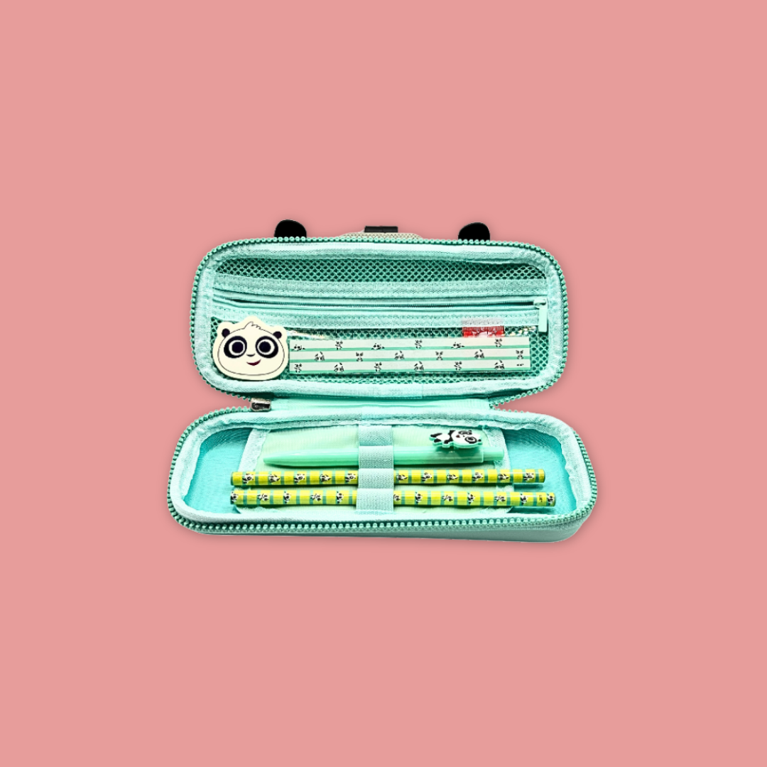 Flamingo Panda Colorful Stationery set Flying with Colors Bird Paradise MANDAI WILDLIFE RESERVE