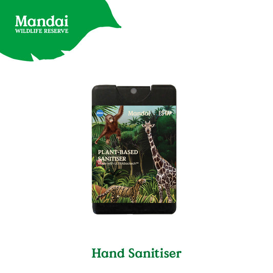 Portable Easy to Carry Card Sanitiser Spray Alochol Free Outdoor Clean MANDAI WILDLIFE RESERVE