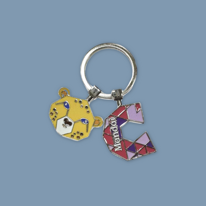 Alphabet Animal Keychain Penguin Bear Cheetah Dog Fennic Fox Giraffe Hipo Ibex Jaguar Charm  MANDAI WILDLIFE RESERVE