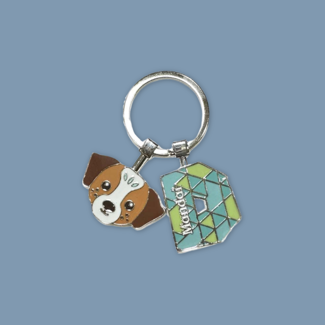 Alphabet Animal Keychain Penguin Bear Cheetah Dog Fennic Fox Giraffe Hipo Ibex Jaguar Charm  MANDAI WILDLIFE RESERVE