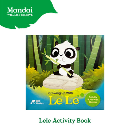 Le Le Panda Cub Children Chinese English Books MANDAI WILDLIFE RESERVE