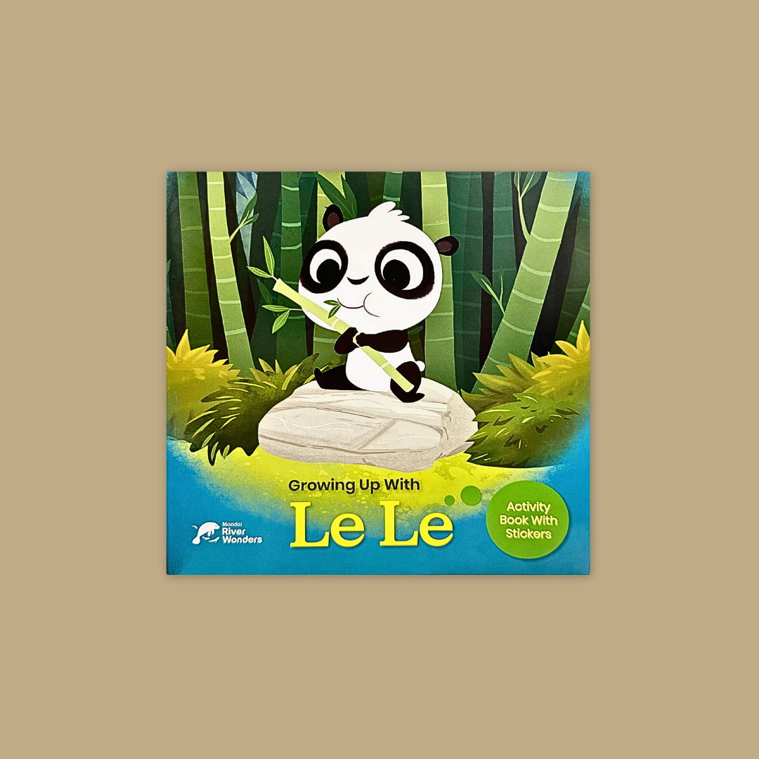 Le Le Panda Cub Children Chinese English Books MANDAI WILDLIFE RESERVE