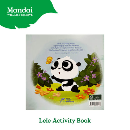 Le Le Panda Cub Children Chinese English Books MANDAI WILDLIFE RESERVE