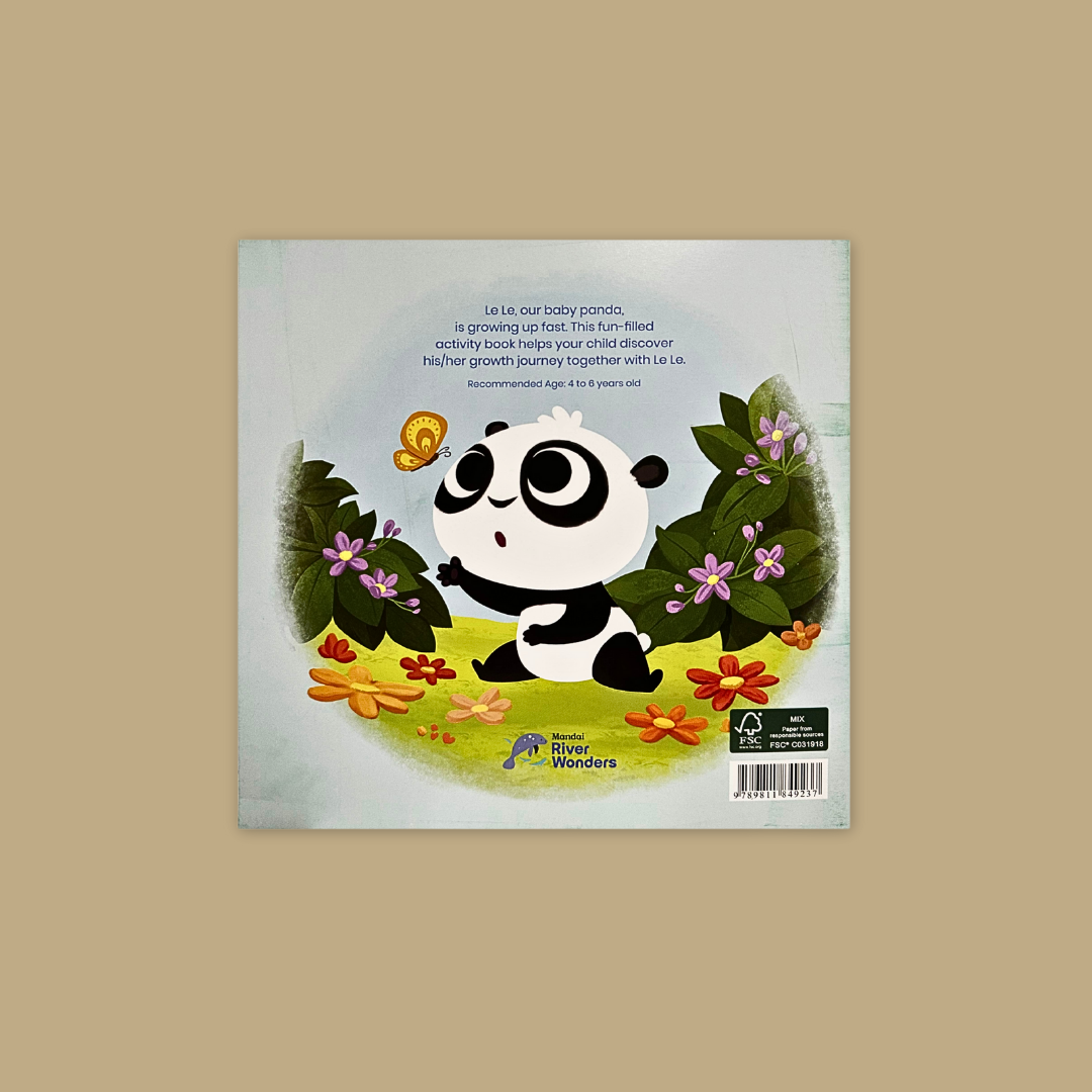 Le Le Panda Cub Children Chinese English Books MANDAI WILDLIFE RESERVE