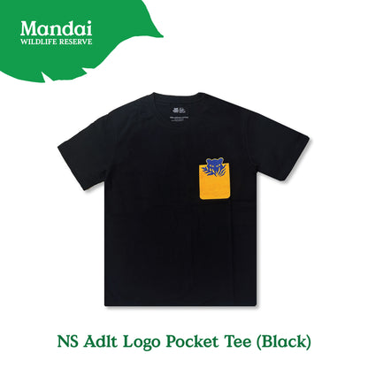 Park Logo  Pocket T-Shirt Adult Family Apparel Singapore Zoo River Wonder Bird Paradise MANDAI WILDLIFE RESERVE