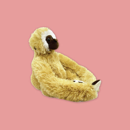 Hanging Gibbon Plush Toy Stuffed with Realistic Details Textures Good Sleeping Buddy MANDAI WILDLIFE RESERVE