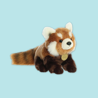 Sitting Panda Red Panda Plush Toy Stuffed with Realistic Details Textures Good Sleeping Buddy MANDAI WILDLIFE RESERVE