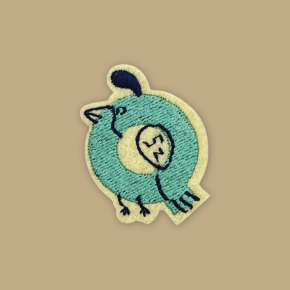 26 Alphabet Animal Embross Iron on Patches Penguin Bear Cheetah - MANDAI WILDLIFE RESERVE