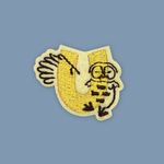 Alphabet Embossed Iron Patch