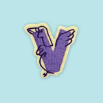 Alphabet Embossed Iron Patch