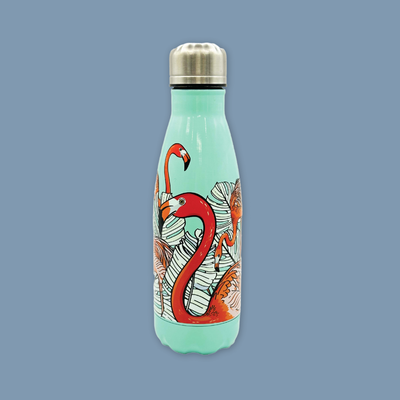 Flying With Colour Flamingo Colour Changing Stainless Steelvacuum Flask secondary