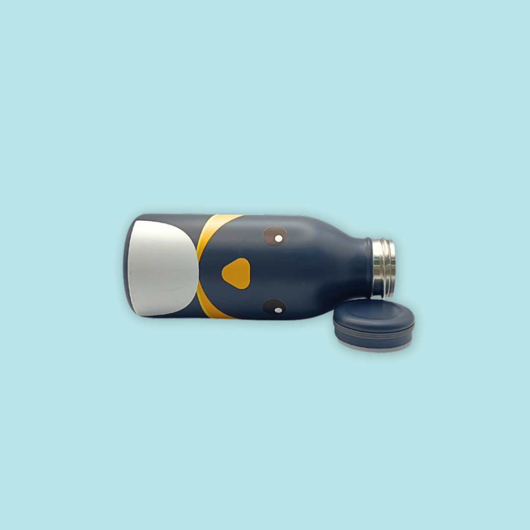 Penguin Finds at Penguin Cove Kid's Stainless Steel Bottle Flask MANDAI WILDLIFE RESERVE