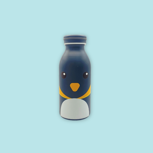 Penguin Finds at Penguin Cove Kid's Stainless Steel Bottle Flask MANDAI WILDLIFE RESERVE