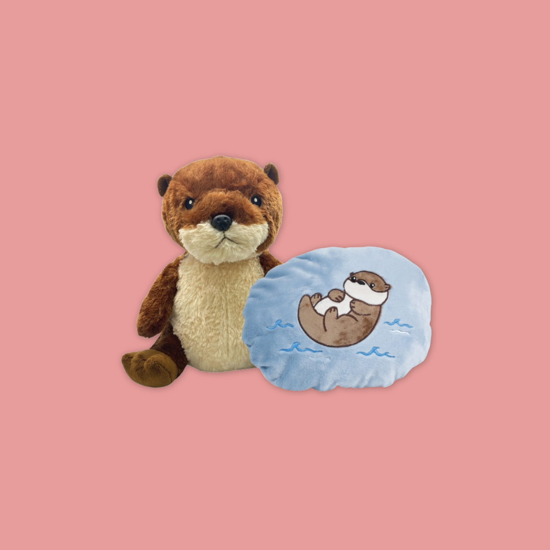 Tiger Giraffe White Tiger Manatee Elephant Red Panda Rhino Penguin Otter Convertible Pillow - MANDAI WILDLIFE RESERVE