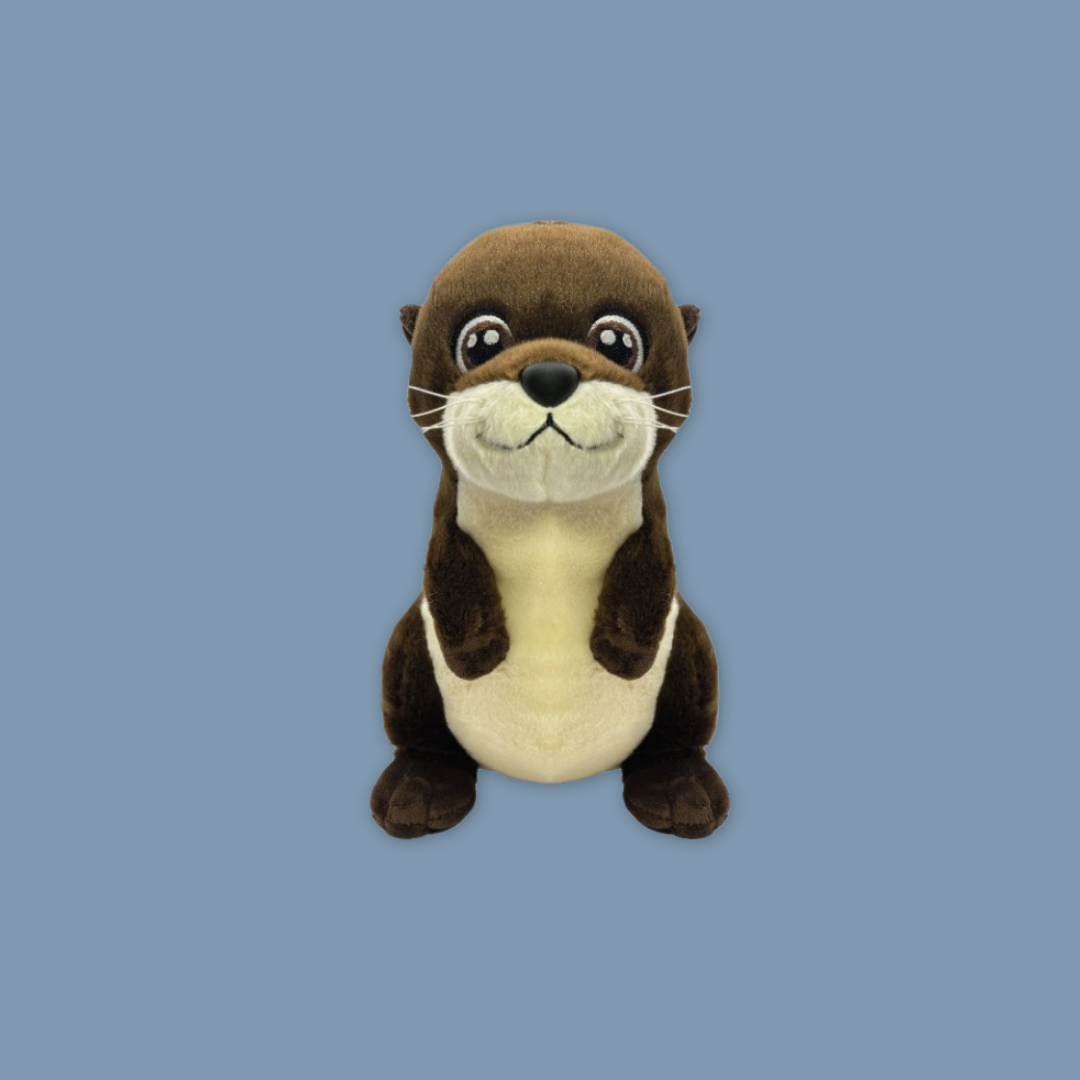 C.O.U.R.A.G.E Plush Otter Rabbit Hornbill Orang Utan Sealion Penguin Tortise - MANDAI WILDLIFE RESERVE