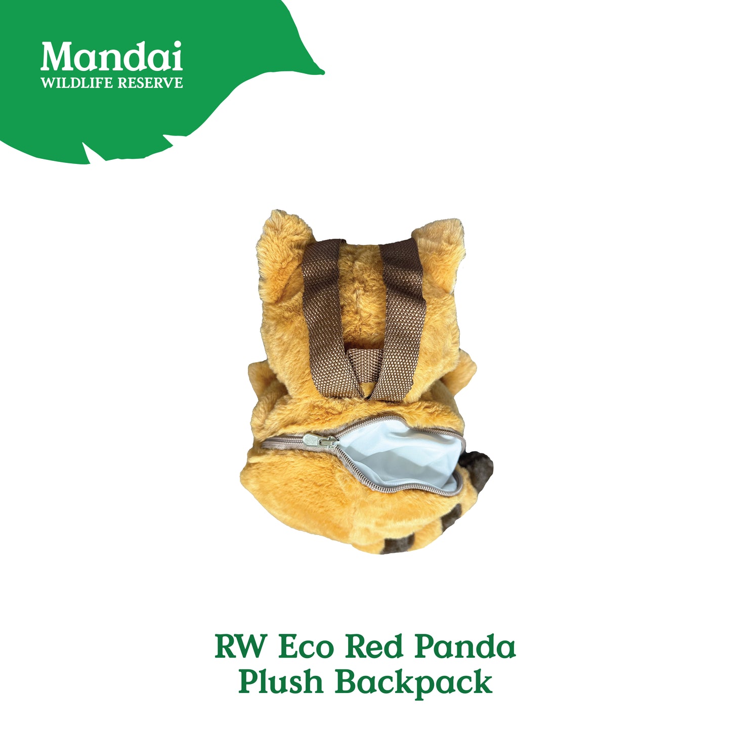 Monkey Panda Red Panda  Eco Backpack School Bag Cute Lovely Animal Stuffed Toy Best Seller MANDAI WILDLIFE RESERVE