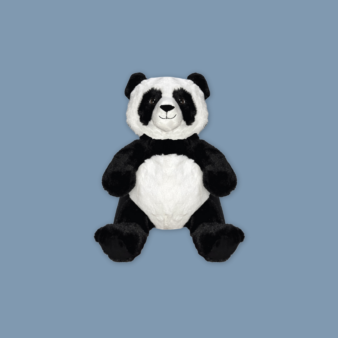 Eco Panda Plush Backpack 14"
