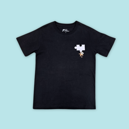 Panda and Friends Adult Panda Friend Puzzle Tshirt - MANDAI WILDIFE RESERVE
