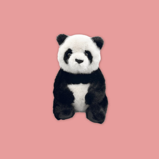 Sitting Panda Red Panda Plush Toy Stuffed with Realistic Details Textures Good Sleeping Buddy MANDAI WILDLIFE RESERVE