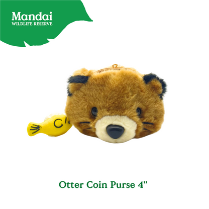 A charming Animal Head Panda Red Panda Sloth White Tiger Malayan Tiger Fennec Fox Giraffe Elephant Otter Coin Purse with a Wiggling Tail – A Must-Have at MANDAI WILDLIFE RESERVE