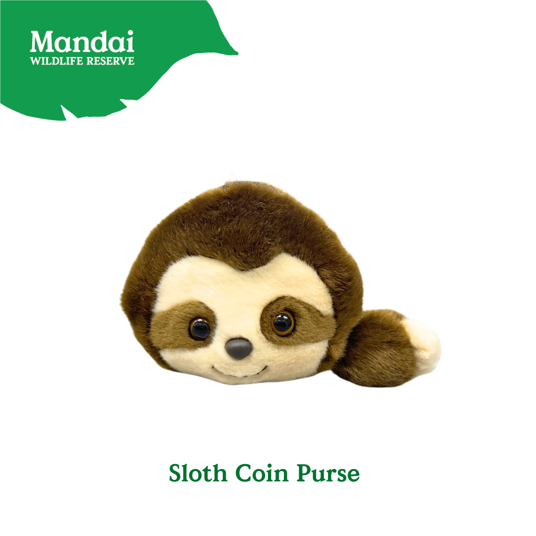 A charming Animal Head Panda Red Panda Sloth White Tiger Malayan Tiger Fennec Fox Giraffe Elephant Otter Coin Purse with a Wiggling Tail – A Must-Have at MANDAI WILDLIFE RESERVE