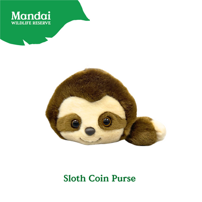 A charming Animal Head Panda Red Panda Sloth White Tiger Malayan Tiger Fennec Fox Giraffe Elephant Otter Coin Purse with a Wiggling Tail – A Must-Have at MANDAI WILDLIFE RESERVE