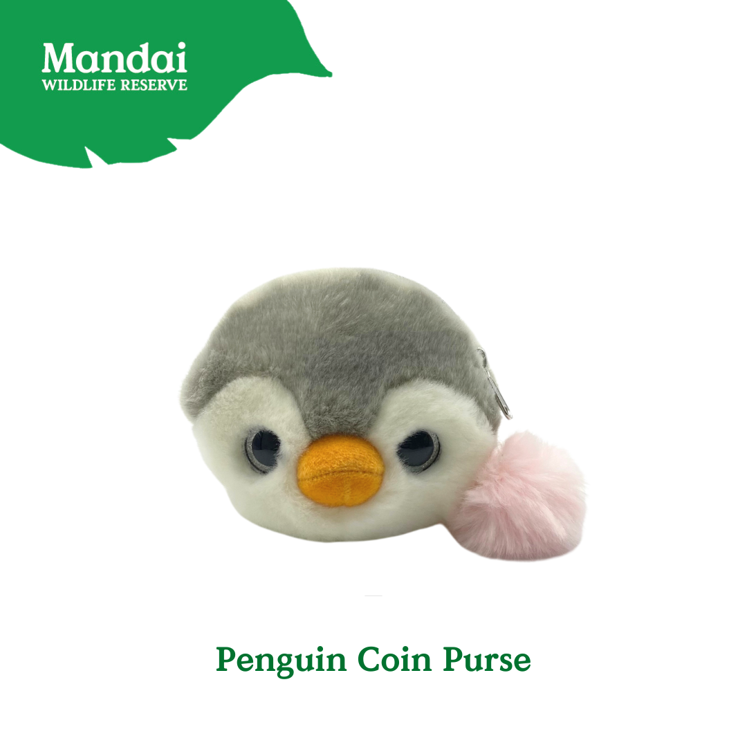 A charming Animal Head Panda Red Panda Sloth White Tiger Malayan Tiger Fennec Fox Giraffe Elephant Otter Coin Purse with a Wiggling Tail – A Must-Have at MANDAI WILDLIFE RESERVE