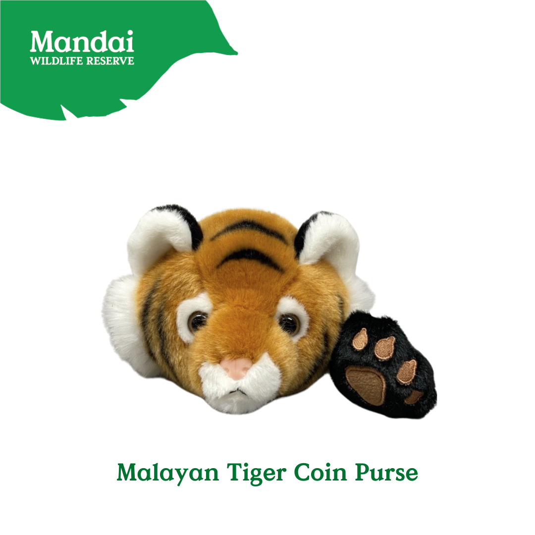 A charming Animal Head Panda Red Panda Sloth White Tiger Malayan Tiger Fennec Fox Giraffe Elephant Otter Coin Purse with a Wiggling Tail – A Must-Have at MANDAI WILDLIFE RESERVE