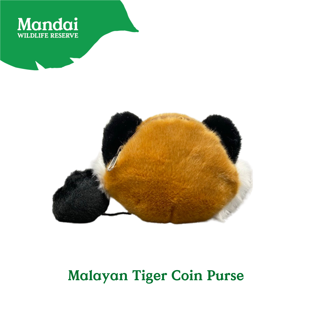 A charming Animal Head Panda Red Panda Sloth White Tiger Malayan Tiger Fennec Fox Giraffe Elephant Otter Coin Purse with a Wiggling Tail – A Must-Have at MANDAI WILDLIFE RESERVE