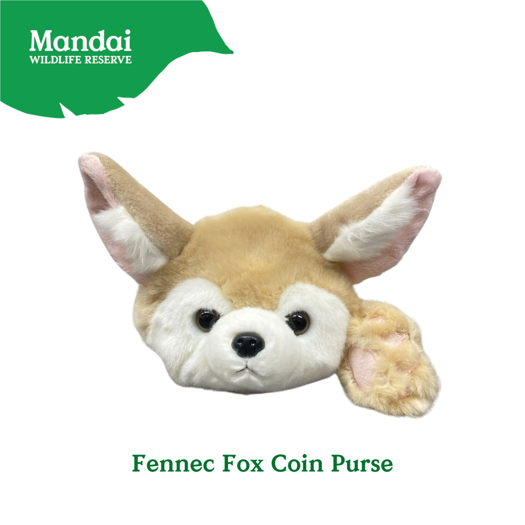 A charming Animal Head Panda Red Panda Sloth White Tiger Malayan Tiger Fennec Fox Giraffe Elephant Otter Coin Purse with a Wiggling Tail – A Must-Have at MANDAI WILDLIFE RESERVE