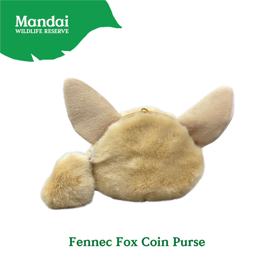 A charming Animal Head Panda Red Panda Sloth White Tiger Malayan Tiger Fennec Fox Giraffe Elephant Otter Coin Purse with a Wiggling Tail – A Must-Have at MANDAI WILDLIFE RESERVE