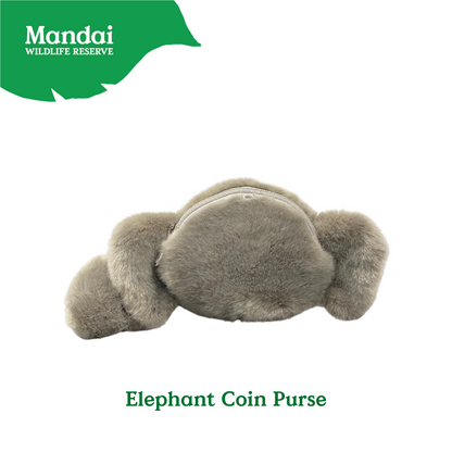 A charming Animal Head Panda Red Panda Sloth White Tiger Malayan Tiger Fennec Fox Giraffe Elephant Otter Coin Purse with a Wiggling Tail – A Must-Have at MANDAI WILDLIFE RESERVE