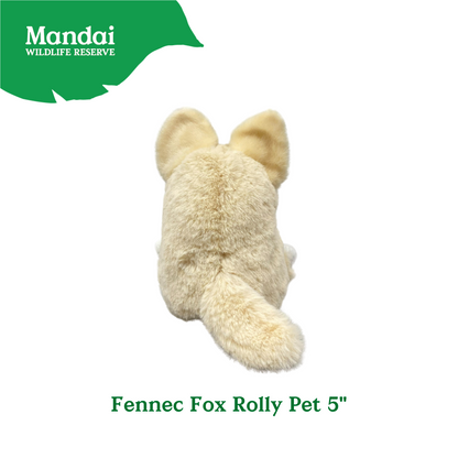 Rollypet Series Adorably Compact Souvenirs Fennec Fox & Capybara MANDAI WILDLIFE RESERVE