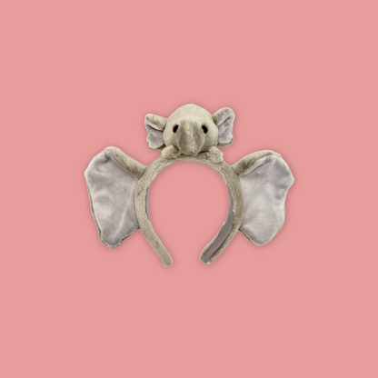 White Tiger Elephant Giraffe Panda Malayan Tiger Fennec Fox Headband Cute Animal 3D Ears Kids - MANDAI WILDLIFE RESERVE