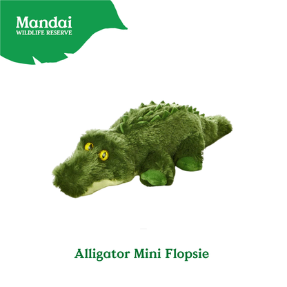 Flopsies Alligator Baby Otter Baby Tapir Hyena Plush Toys at MANDAI WILDLIFE RESERVE