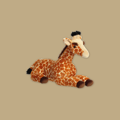 The Super Flopsie Giraffe Malayan Tiger Elephant Plush at MANDAI WILDLIFE RESERVE