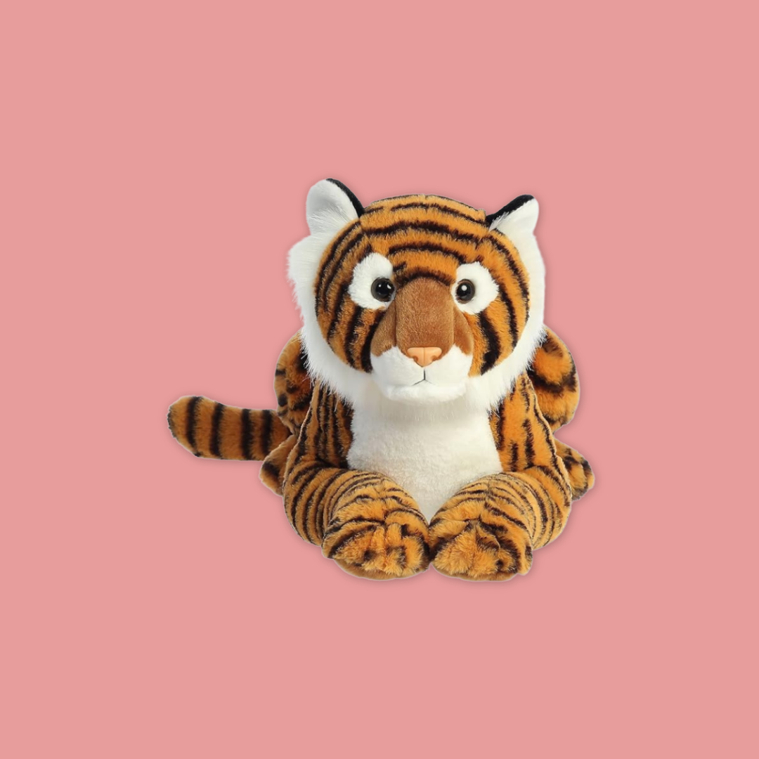 The Super Flopsie Giraffe Malayan Tiger Elephant Plush at MANDAI WILDLIFE RESERVE