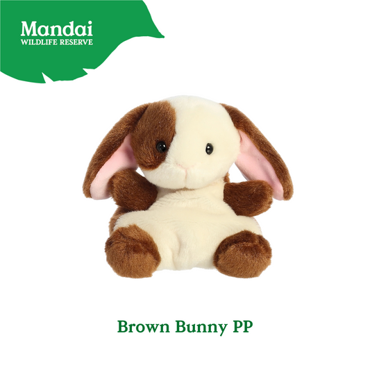 Adorable Animal Spotted Pig Hamster Guinea Pig Pony Bunnies Palm Pal Plush MANDAI WILDLIFE RESERVE