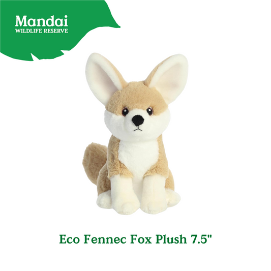 The Fennec Fox Hippo Rhino Malayan Tiger Wildlife Plush Collection at MANDAI WILDLIFE RESERVE