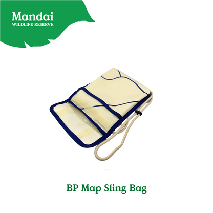 Discover the Attractions Sling Bag and Cap Mandai Park Inforgraphic  MANDAI WILDLIFE RESERVE