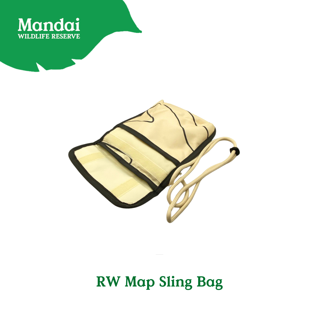 Discover the Attractions Sling Bag and Cap Mandai Park Inforgraphic  MANDAI WILDLIFE RESERVE