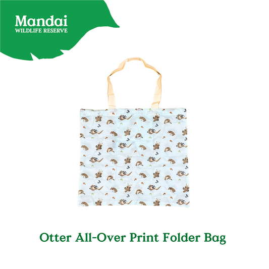 Doodle Series – Otterly Doodlelicious: Otter Folder Bag Drawstring Bag Cap & Hat MANDAI WILDLIFE RESERVE