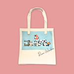 Panda And Friends Tote Bag