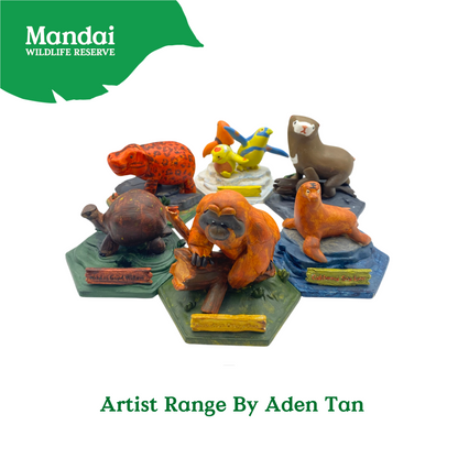 EXCLUSIVE LIMITED ARTISTS COLLABORATION FIGURINES MANDAI WILDLIFE RESERVE XM STUDIO No.8